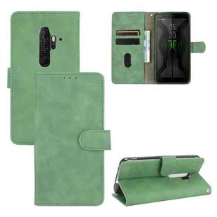 For Blackview BV6300 Pro Solid Color Skin Feel Magnetic Buckle Horizontal Flip Calf Texture PU Leather Case with Holder & Card Slots & Wallet(Green)