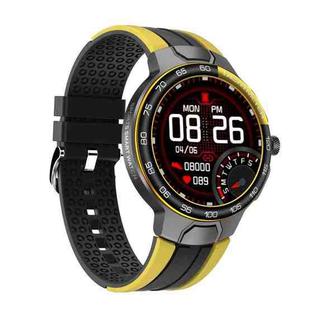 E15 1.28 inch IPS Color Screen IP68 Waterproof Smart Wristband, Support Menstrual Cycle Reminder / Heart Rate Monitoring / Sleep Monitoring(Yellow)