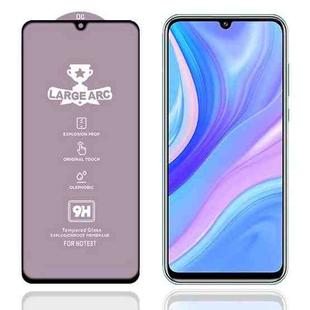 For Huawei Y8p 9H HD Large Arc High Alumina Full Screen Tempered Glass Film