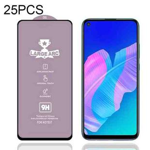 For Huawei Y7p 25 PCS 9H HD Large Arc High Alumina Full Screen Tempered Glass Film