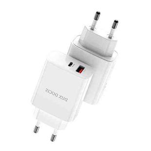 DUX DUCIS C70 20W PD + 18W QC Fast Charging Travel Charger Power Adapter, EU Plug