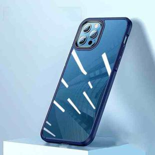 For iPhone 11 Pro Max wlons Ice Crystal PC + TPU Shockproof Case For iPhone 11 Max(Blue)