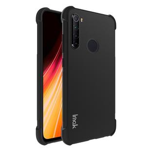 For Xiaomi Redmi Note 8 IMAK All Coverage Shockproof Airbag TPU Case(Metallic Black)