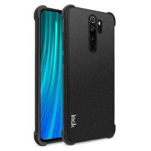 For Xiaomi Redmi Note 8 Pro IMAK All Coverage Shockproof Airbag TPU Case(Frosted Black)