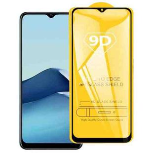 For vivo Y20 2021 9D Full Glue Full Screen Tempered Glass Film