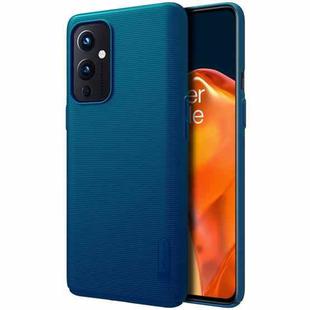 For OnePlus 9 (IN/CN Version) NILLKIN Frosted Concave-convex Texture PC Protective Case(Blue)