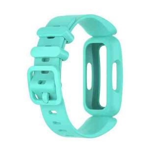 For Fitbit Inspire 2 Silicone Watch Band(Lake Blue)