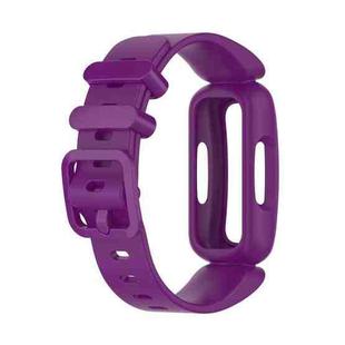 For Fitbit Inspire 2 Silicone Watch Band(Purple)