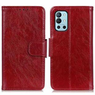 For OnePlus 9R Nappa Texture Horizontal Flip Leather Case with Holder & Card Slots & Wallet(Red)