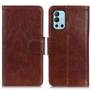 For OnePlus 9R Nappa Texture Horizontal Flip Leather Case with Holder & Card Slots & Wallet(Brown)
