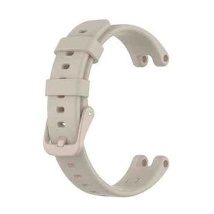 For Garmin Lily Silicone Watch Band with Dismantling Tools(Grey)