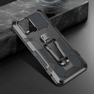 For OPPO Realme 8 / 8 Pro Armor Warrior Shockproof PC + TPU Protective Case(Grey)