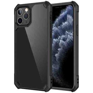 Shockproof Glossy Acrylic + TPU Protective Case For iPhone 11 Pro(Black)