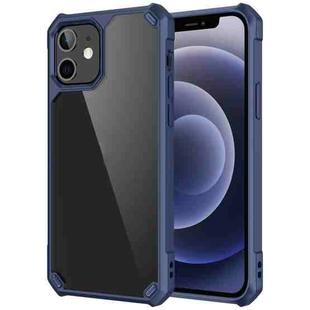 For iPhone 11 Shockproof Glossy Acrylic + TPU Protective Case (Blue)