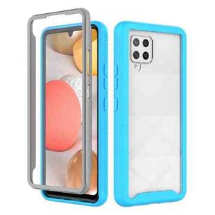 For Samsung Galaxy A42 5G Starry Sky Full Body Hybrid Shockproof Phone Case(Sky Blue)