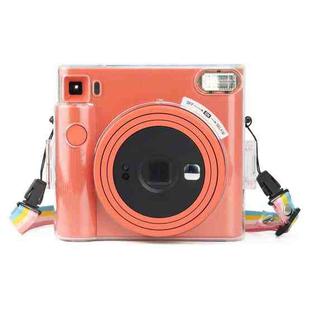 Clear Crystal Camera Bag with Shoulder Strap for Fujifilm Instax Square SQ1