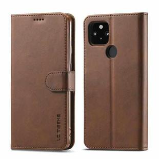 For OPPO Realme C21 / C20 LC.IMEEKE Calf Texture Horizontal Flip Leather Case, with Holder & Card Slots & Wallet(Brown)