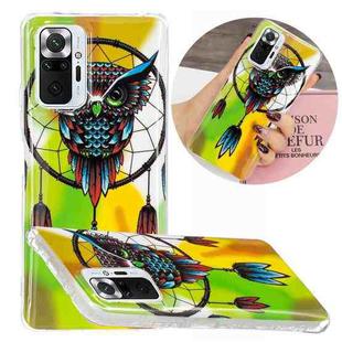 For Xiaomi Redmi Note 10 Pro Luminous TPU Protective Case(Owl)