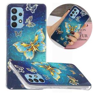 For Samsung Galaxy A32 4G Electroplating TPU Protective Case(Butterflies)