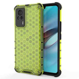 For vivo S9e Shockproof Honeycomb PC + TPU Case(Green)