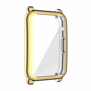 For Honor Watch ES Full Coverage TPU Electroplating Protective Case(Gold)