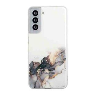 For Samsung Galaxy A72 5G / 4G Hollow Marble Pattern TPU Precise Hole Protective Case(Black)