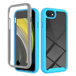 Starry Sky Solid Color Series Shockproof PC + TPU Case with PET Film For iPhone 6(Sky Blue)