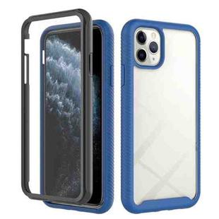 For iPhone 11 Pro Max Starry Sky Solid Color Series Shockproof PC + TPU Case with PET Film (Royal Blue)