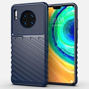 For Huawei Mate 30 Thunderbolt Shockproof TPU Soft Case(Dark Blue)