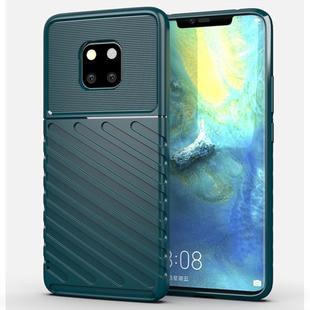 For Huawei Mate 20 Pro Thunderbolt Shockproof TPU Soft Case(Dark Green)