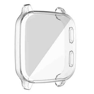 For Garmin Venu Sq Full Coverage TPU Electroplating Protective Case(Transparent)