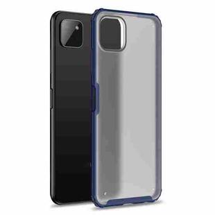 For Samsung Galaxy A22 5G Four-corner Shockproof TPU + PC Protective Case(Blue)