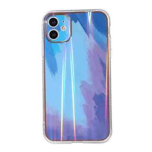 For iPhone 11 Pro IMD Rendering Watercolor Aurora Pattern Shockproof TPU + PC Protective Case (Winter Snow)