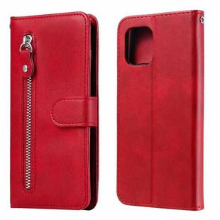 For OPPO Find X3 / X3 Pro Fashion Calf Texture Zipper Horizontal Flip Leather Case with Stand & Card Slots & Wallet(Red)