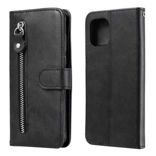 For OPPO Find X3 / X3 Pro Fashion Calf Texture Zipper Horizontal Flip Leather Case with Stand & Card Slots & Wallet(Black)