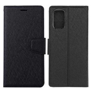 For Samsung Galaxy A52 5G / 4G Silk Texture Horizontal Flip Leather Case with Holder & Card Slots & Wallet & Photo Frame(Black)