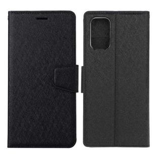 For Samsung Galaxy S20 FE Silk Texture Horizontal Flip Leather Case with Holder & Card Slots & Wallet & Photo Frame(Black)