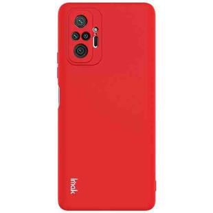 For Xiaomi Redmi Note 10 Pro / 10 Pro Max Global IMAK UC-2 Series Shockproof Full Coverage Soft TPU Case(Red)