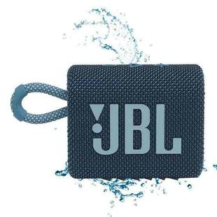 JBL GO3 Bluetooth 5.1 Portable Mini Waterproof Bass Wireless Bluetooth Speaker(Blue)