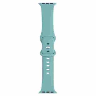 Double Wear Rivets Watch Band For Series 7 41mm / 6 & SE & 5 & 4 40mm / 3 & 2 & 1 38mm(Pine Needle Green)