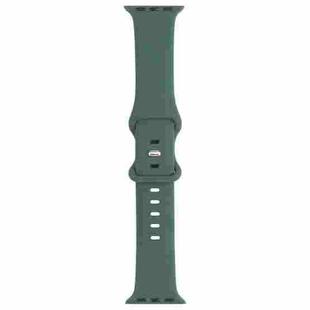 Double Wear Rivets Watch Band For Series 7 41mm / 6 & SE & 5 & 4 40mm / 3 & 2 & 1 38mm(Olive Green)