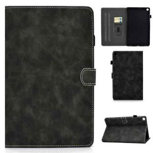 For Samsung Galaxy Tab A7 Lite T220 Cowhide Texture Horizontal Flip Leather Case with Holder & Card Slots & Pen Slot(Grey)