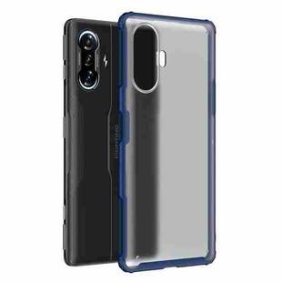 For Xiaomi Redmi K40 Gaming Edition 5G Four-corner Shockproof TPU + PC Protective Case(Blue)