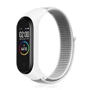 For Xiaomi Mi Band 6 Nylon Weave Watch Bands(Seashell)