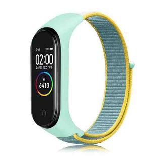 For Xiaomi Mi Band 6 Nylon Weave Watch Bands(Sunny)