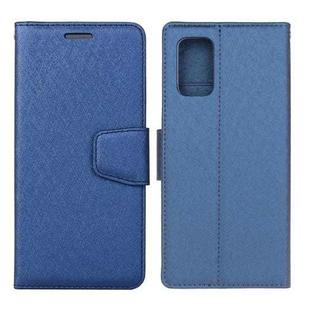 For Xiaomi Redmi K40 / K40 Pro / Mi 11i / Poco F3 Silk Texture Horizontal Flip Leather Case with Holder & Card Slots & Wallet & Photo Frame(Blue)