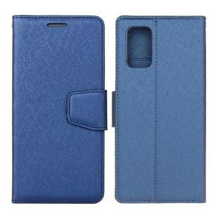 For Xiaomi Redmi Note 10 / Note 10S Silk Texture Horizontal Flip Leather Case with Holder & Card Slots & Wallet & Photo Frame(Blue)