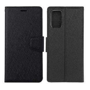 For Xiaomi Redmi Note 10 Pro / Note 10 Pro Max Silk Texture Horizontal Flip Leather Case with Holder & Card Slots & Wallet & Photo Frame(Black)