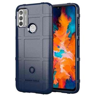 For Motorola Moto G50 Full Coverage Shockproof TPU Case(Blue)