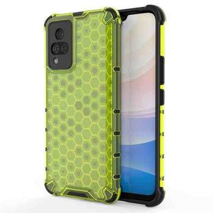 For vivo S9 Shockproof Honeycomb PC + TPU Case(Green)